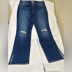 Good American Good Boy Slit Jeans 🌷